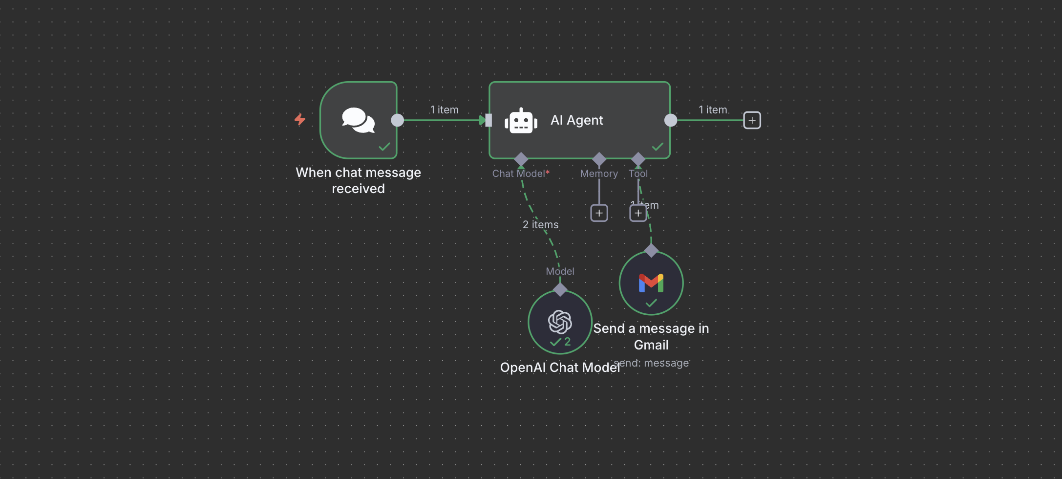 AI Agent with Send Email Functionality